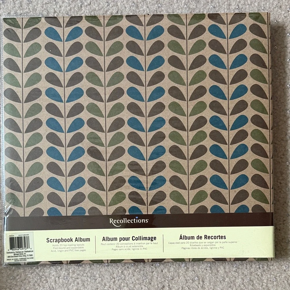 2 Recollections Nature-Inspired Scrapbook Paper